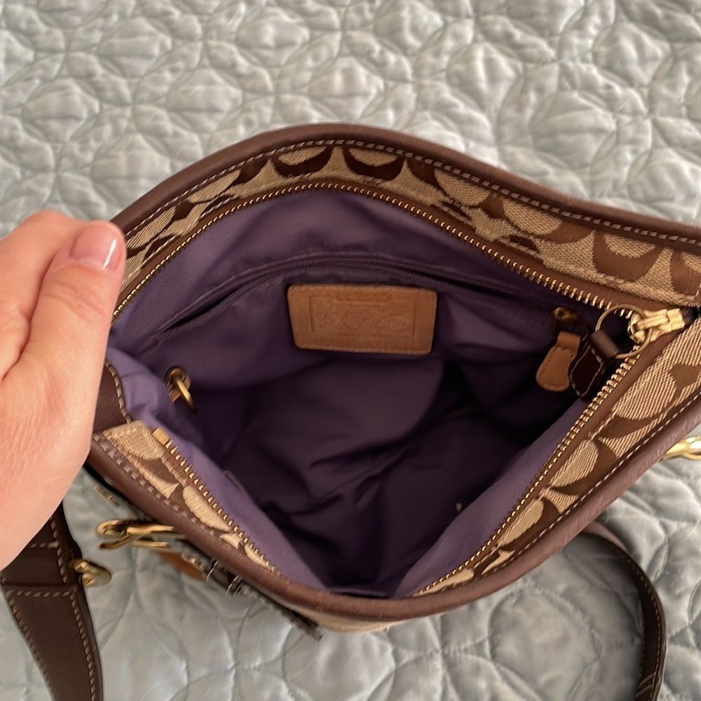 Coach patchwork Crossbody bag - Picture 5 of 9